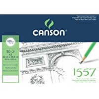 Bloc Encolado- A2- 50 Hojas- Canson JA 1557- Grano Fino 120g